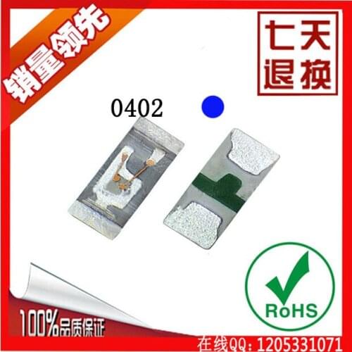 Free shipping 1000PCS SMD 0402 BLUE LED light emitting diode light beads super bright 1005 BLUE lamp BL-HB337A-AV-TRB