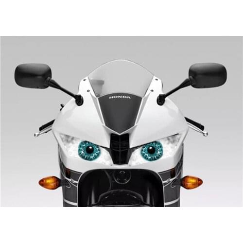 FOR HONDA CBR600RR F5 2008-2012 09 10 11 Motorcycle Accessories Front Fairing Headlight Sticker Guard Sticker