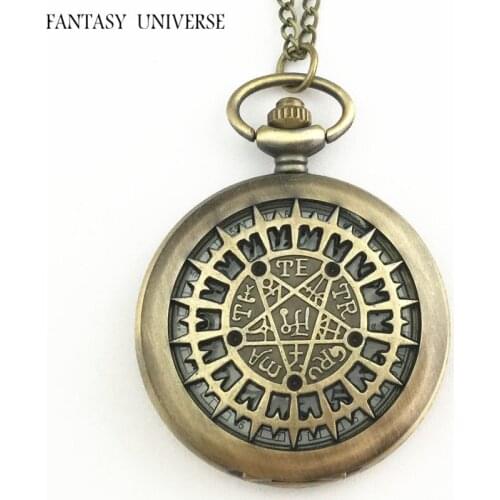 FANTASY UNIVERSE Free shipping 20pcs a lot pocket watch Necklace HRAAAA83