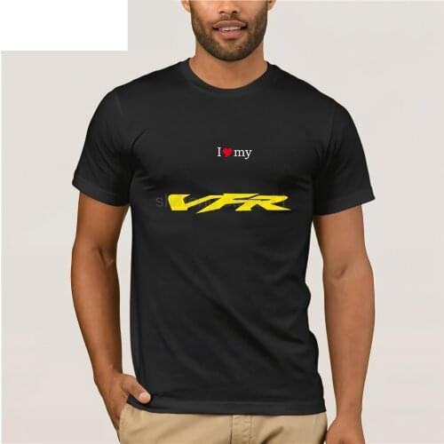 Tee Shirt Personnalise VFR S M L XL XXL Homme Moto Vintage Crew Neck Funny Tees Cotton Tops T Shirt