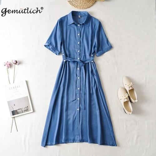 Gemutlich Fashion Denim Dresses