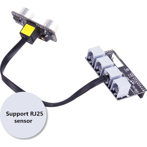 MBridge Crystal head interface RJ25 adapter board Robotbit expansion board Support micro:bit