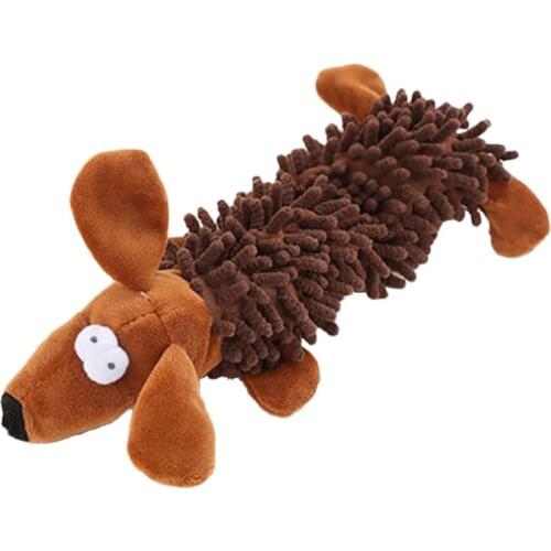 Kapmore 1pc Cute Dog Toy Bite Resistant Dog Duck Chicken Shape Dog Play Toy Dog Chew Sound Toy Pet Supplies Dog Favors