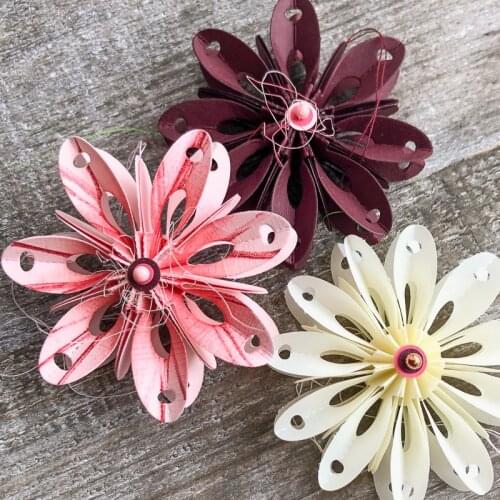 Mmao Crafts Metal Steel Cutting Dies Folded flower decoration Stencil For DIY Scrapbooking Paper/photo Cards Embossing Dies