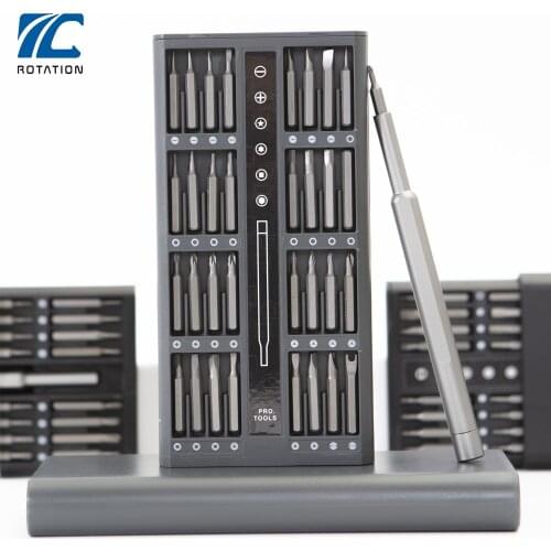 Screwdriver Set Hex 63 In 1 Multi Function Screw Driver Combination Magnetic Portable Screw Driver Combination