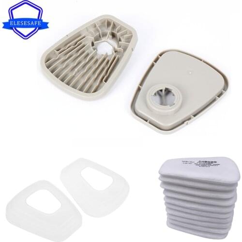 New 603 Pre-Filter Adapter 5N11 Cotton Filters 501 Cover For 6200/7502/6800 Respirator Polishing Painting Spraying Work Safety