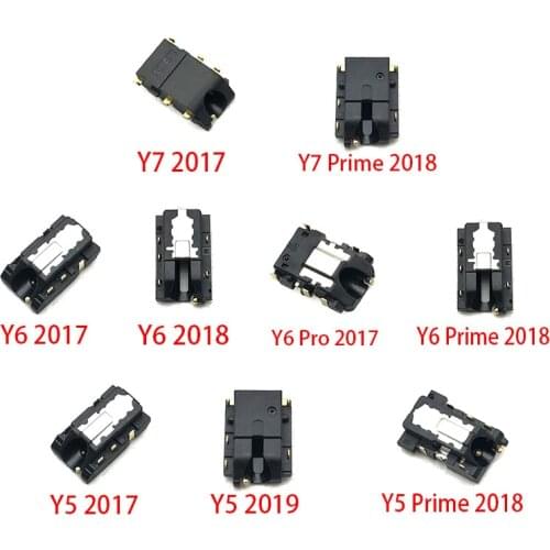 New Ear Earphone Headphone Jack Audio Flex Cable For Huawei Y6 Y5 Prime Y7 Y9 2017 2018 2019 Repair Parts