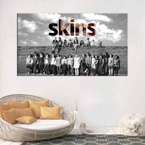 Skins - TV Series Season Shows Canvas Poster HD Print Wall Art Pictures For Bedroom Living Room Library Office Home Decoration