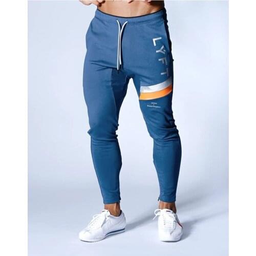 Plus size running sports pants mens jogging sports pants casual pocket football training basketball football pants men