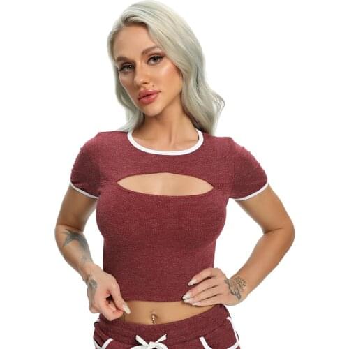 Vital Seamless Yoga Shirts Fitness Women Short Sleeve Crop Top Workout Tops Running Sports T-Shirts Gym Clothes Sportswear 2021