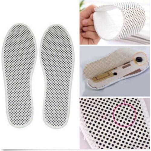 HOT!Winter Warm Tourmaline Self Heated Insoles Massage Feet Care Far Infrared Rays Insoles Foot Cushion Pads Outdoor Sports
