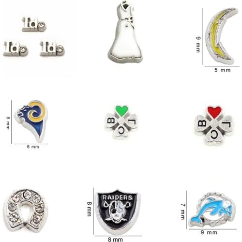 20Pcs/Lot Floating Charms Hand-made DIY for Glass Lockets