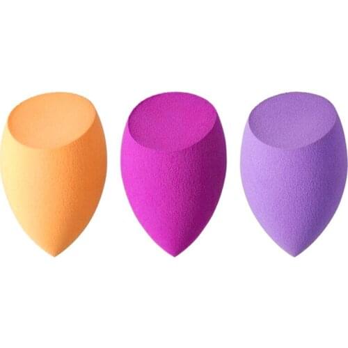 3pcs Foundation Sponge Facial Makeup Cosmetic Make Up Puff Concealer Liquid Powder Cosmetic Tools Water-drop Shape Powder Puff