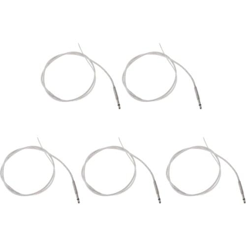 5x Silver Transducer Piezo Pickup For Ukulele Classical Guitars Accessory