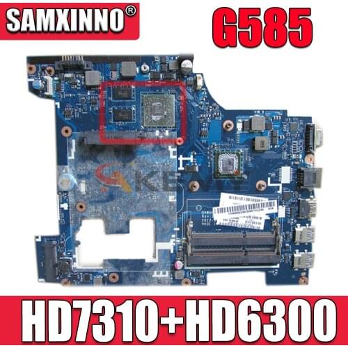 Akemy QAWGE LA-8681P For lenovo ideapad G585 laptop motherboard HD7310+HD6300 2 memory slot