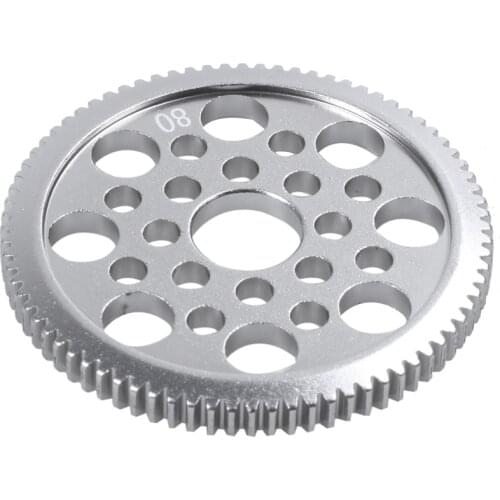 Aluminum alloy 48p Spur Gear 80t for Sakura D3 Cs S Xi XIS 1/10 Drift Racing Car