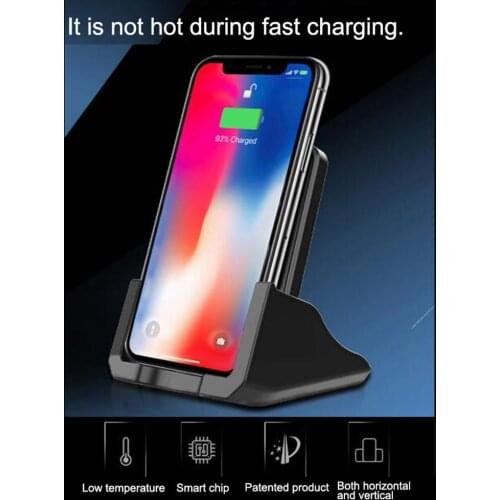 Wireless Charger 10W Fast Charging With Micro Usb Cable For Samsung Galaxy S10 S10+ S10E S9 S9 Plus For Iphone 8 X XS MAX XR