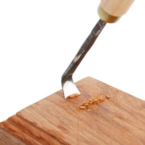 Arborvitae Thuja hook knife tools root grinding blade angle scraper wood carving knife
