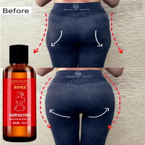 Natural Butt Enhancement Essential Oil Cream Effective Lifting Firming Fast Growth Sexy Hip Lift Up Massage Body Care for Women