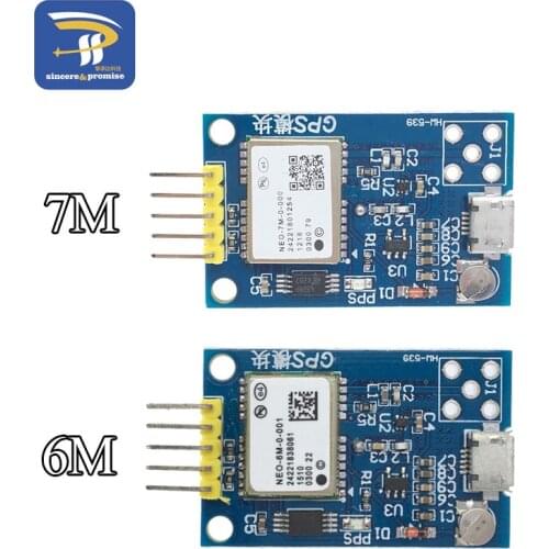GPS Neo-6m Satellite Positioning Module Development Board NEO-7M 7M for Arduino STM32 C51 51 MCU Microcontroller