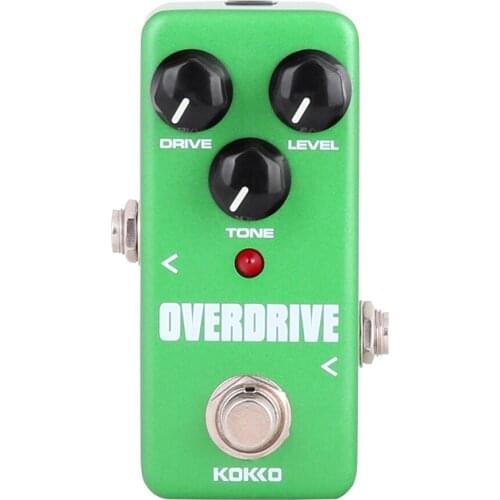 Kokko Overdrive Guitar Pedal Drive Level Tone Controls Electric Guitar Effects