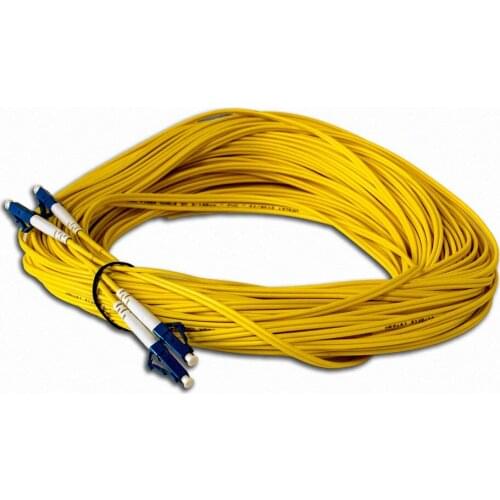 LC-LC Duplex 9/125 Singlemode Fiber Optic Patch Cable Cord Jumper