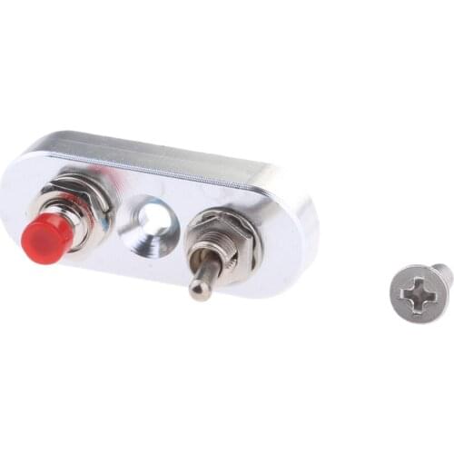 Motorbike Headlight Spotlight Overtaking Light Start Horn Handlebar switch