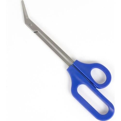 ZK30 20cm Long Reach Easy Grip Toe Nail Toenail Scissor Trimmer for disabled Cutter Clipper Manicure Pedicure Trim Chiropody