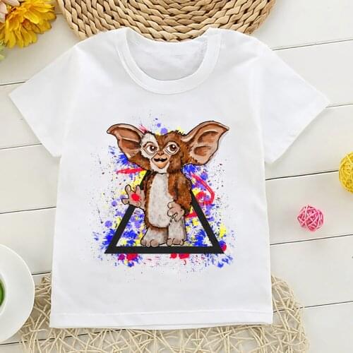 2021 New Baby Girls Boys T Shirt Funny Cartoon Print T-shirt Kids Summer O-Neck Tops Tshirt Fashion Children Clothes,YKP088