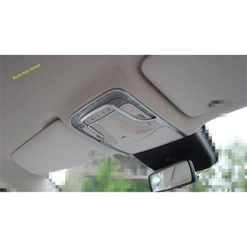 Lapetus Front Row Upper Roof Reading Lights Lamps Cover Trim For Mercedes-Benz V Class V260 W447 2014 - 2017 Auto Accessories