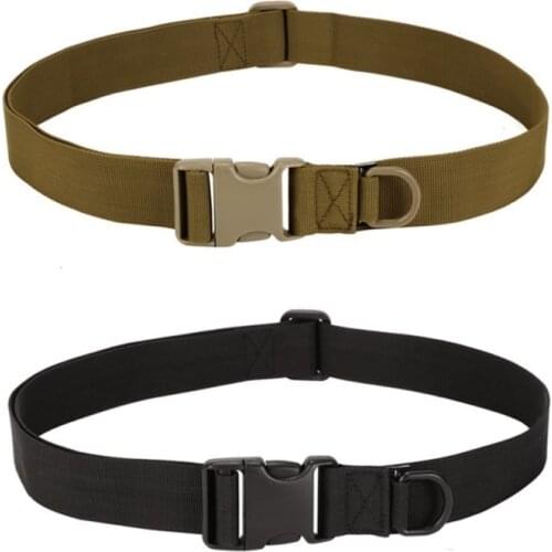 Simple Tactical Belt Outdoor Equipment Wear Bag Riding Inside Nylon Bag Deputy Military Fans Belt Fastening Tape