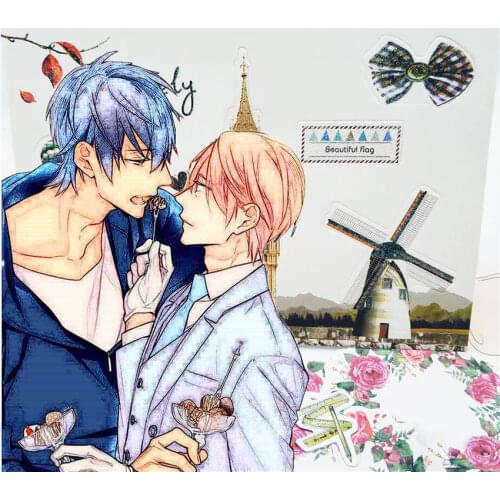 Clearance sale Gay BL Embrace the couple paper die cutting dies Scrapbooking DIY Embossing mould card Metal dies