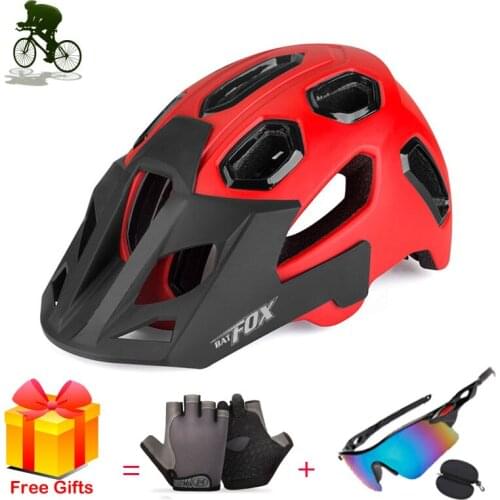 BATFOX Cycling Helmet for men capacete ciclismo ultralight Bicycle Motorcycle ScooterHelmet breathable MTB Road Bike safety caps