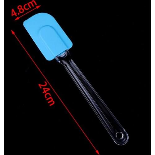 1Pc Pastry Tools Silicone Spatula Baking Scraper Cream Butter Handled Cake Spatula Cooking Cake Brushes Kitchen Utensil