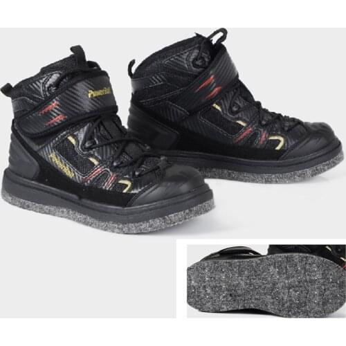 New Outdoor Unisex Rock Fly Fishing Shoes Breathable Waterproof Waders Boot Anti-slip Felt Spike Sole Sea Fish Wading Boots