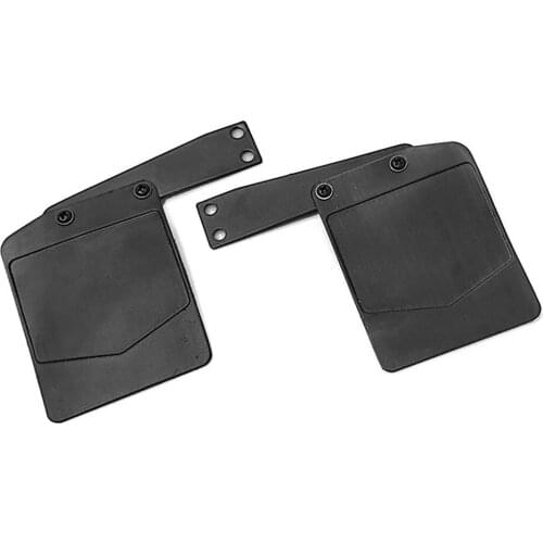 Rear Fender Mud Flap Mudguard With Metal Bracket for RC4WD G2 FJ40 RC Model Car Accessories