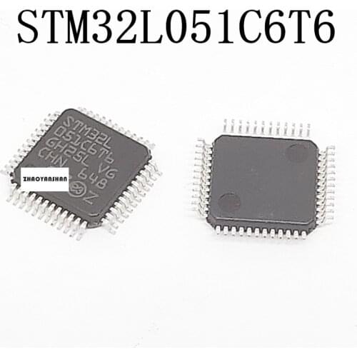 100pcs X STM32L051C6T6‎ STM32L051 LQFP48 NEW Free Shipping