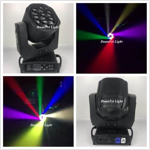 12pcs/lot 7x15w rgbw led moving head bee eye beam 4in1 zoom dj lyre beam b-eye for Bar effect led stage lighting