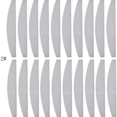 20PC Nail File Nail Buffer Double Side Nail Salon File 100/180 Nail File Manicure Pedicure Nail Art Professional Nail Art Tools