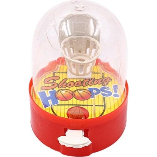 3pcs Kids Mini Handheld Finger Ball Hand Basketball Hoops Shooting For Children Gift Decompression Puzzle Fun Toys Random Color