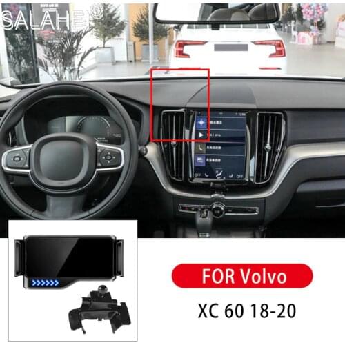 360 Degrees New Car Phone Holder Air Vent Stand phone Auto Support for Auto Grip Mobile Phone Fixed Bracket For Volov XC60 16-20