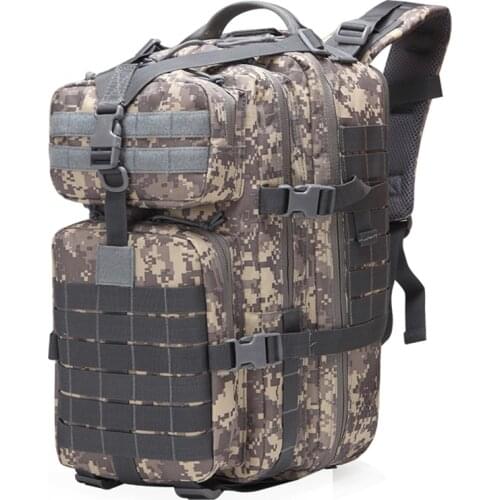 Army Tactical Bagpack 3P Softback Backpack Outdoor Camouflage Mountaineering Camping Waterproof Large Capacity Bags Men Rucksack