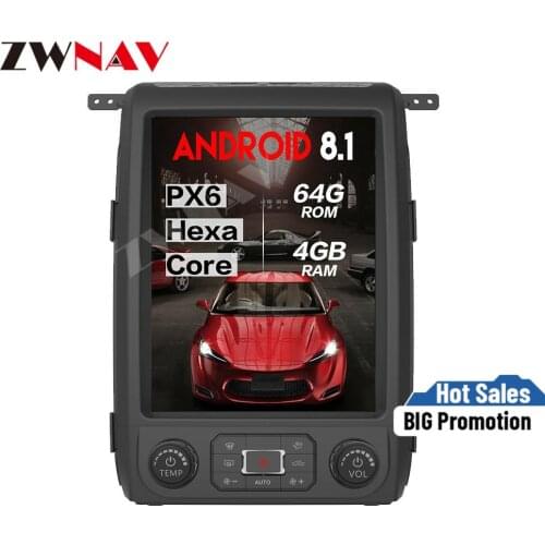 Tesla style Big screen Android 8.1 Car Multimedia Player for Ford F150 2013 2014 car auto audio radio stereo gps navi head unit