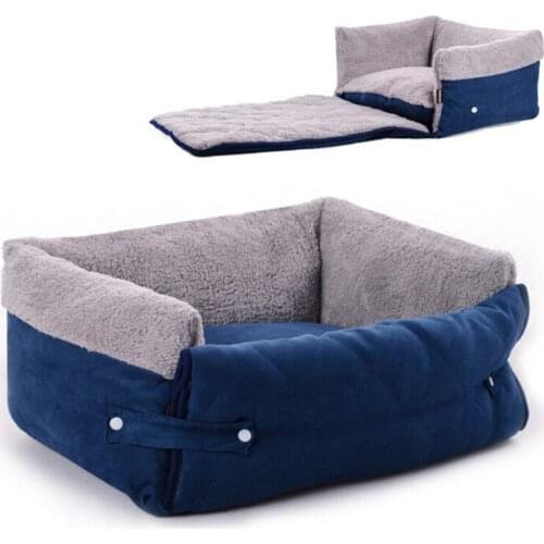 Fine joy New Products Pets Cover Bed Case Sofa Bag Cotton Warm Winter Autumn Pet Cat Dog Kennel Nest Pet Sleeping Box Pets House