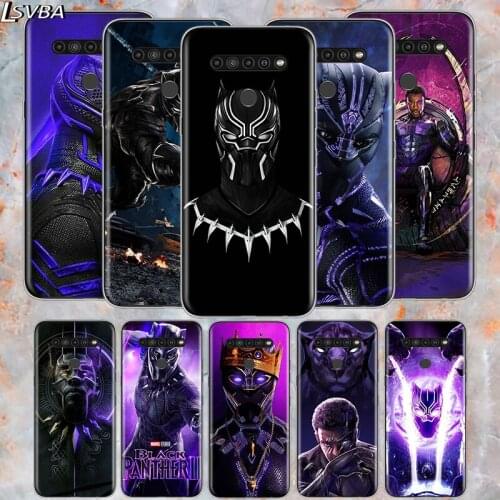 Marvel Black Panther For LG V60 V50S V50 G8X G8S G8 G7 ThinQ 5G K61 K51S K41S K30 K20 Q60 Q9 Soft Phone Case