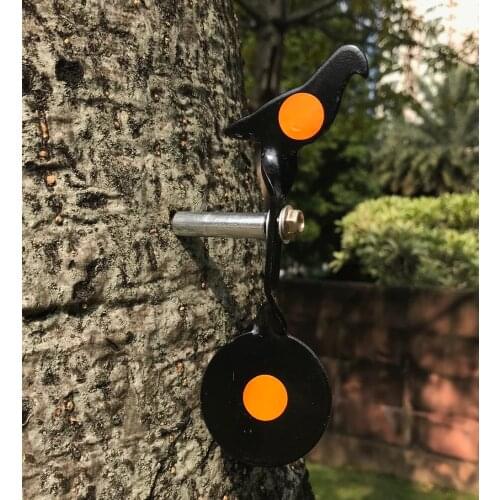 Screwed-type Black Steel Plinking Target