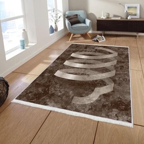 CK511 Decorative Carpet Non-Slip Base Rug Fabric Kitchen Livingroom Accessory Modern Original bedroom decor living room home