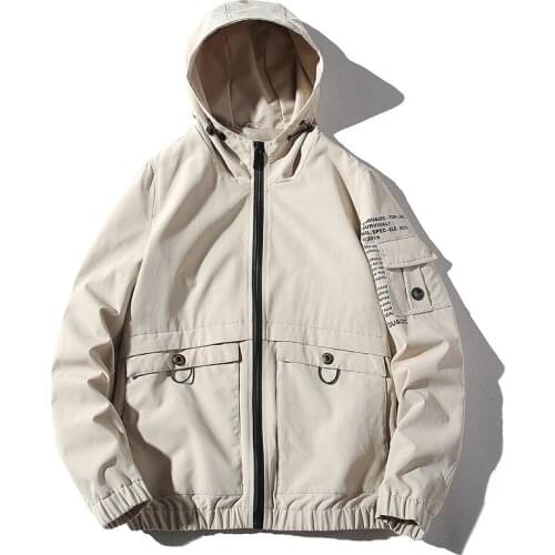 Spring & Autumn New Casual Personality Plus Size Loose Wild Simple Solid Color Casual Big Pocket Men Jacket Tide Free Shipping