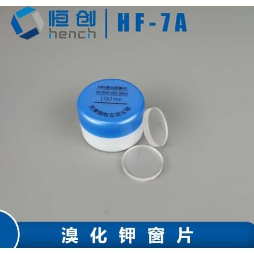 13X2mm potassium bromide window KBr window for removable fixed liquid pool by infrared spectroscopy