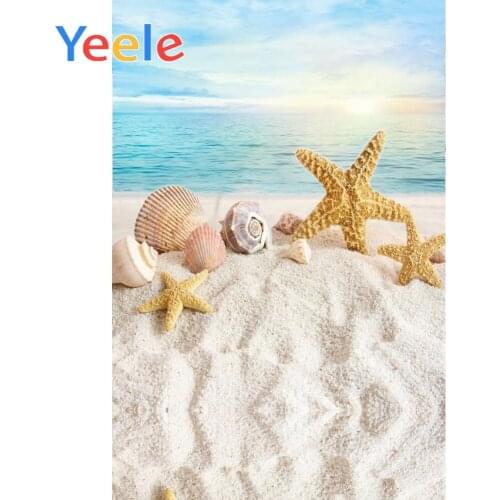 Yeele Seaside Beach Sand Starfish Professional Baby Photography Portrait Backdrops Photographic Backgrounds For The Photo Studio